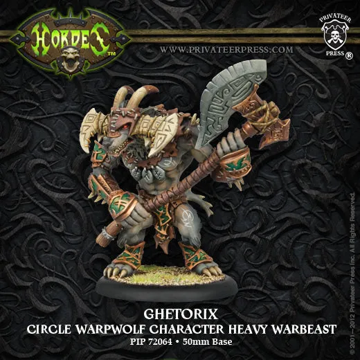 Hordes: Circle Orboros – Ghetorix Heavy Warbeast Upgrade Kit