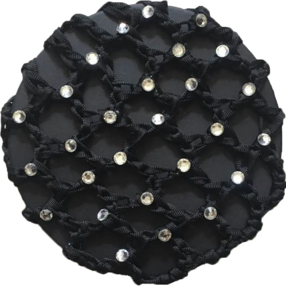 Huntington Hair Net with Diamonte Crystals