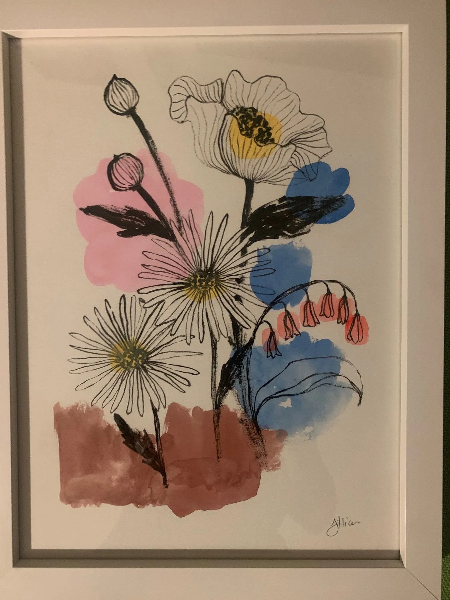 Jillian Chaitin, "Flowers 1"