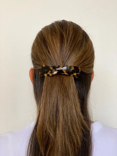 Julia Large Ivory Hair Clip