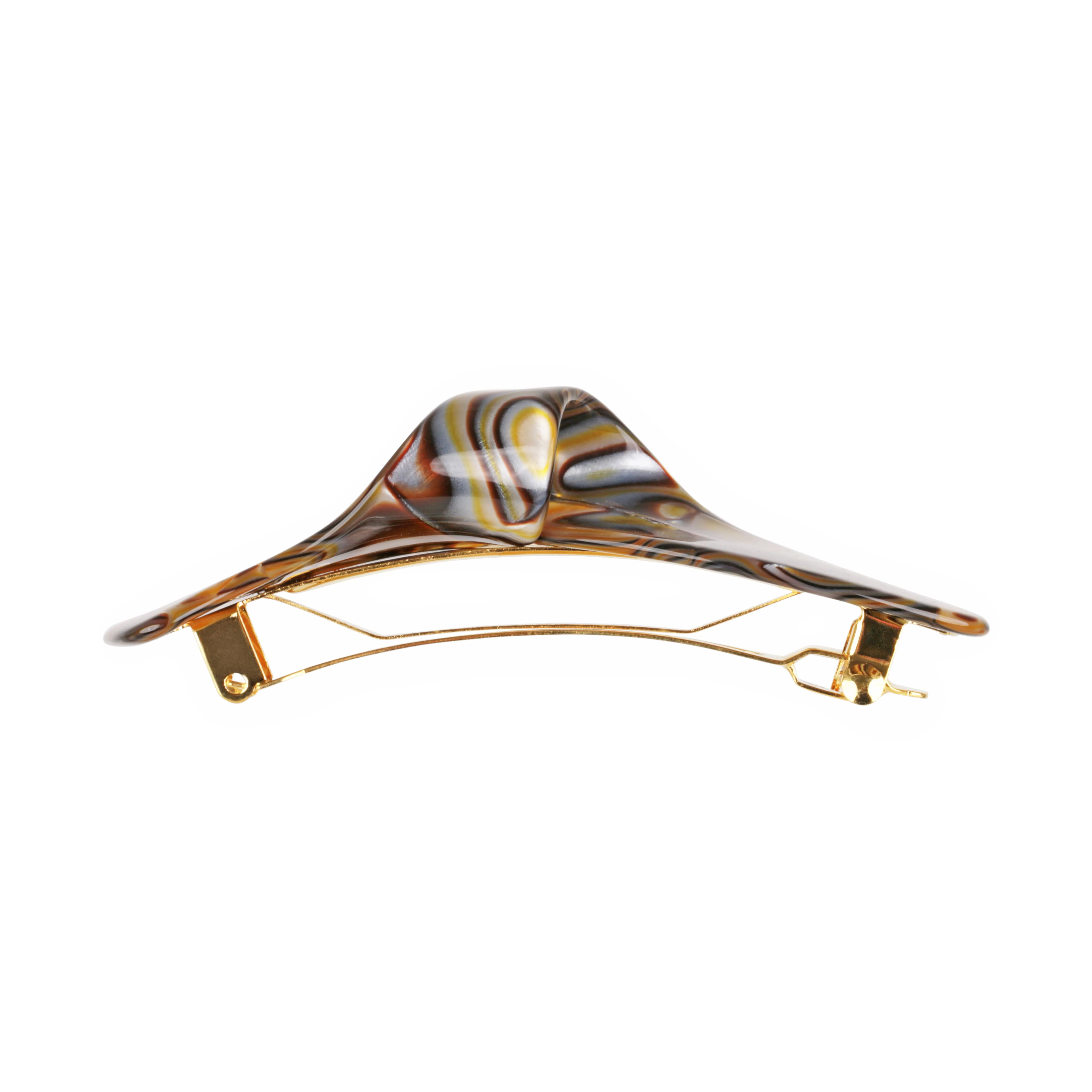 Julia Large Onyx Hair Clip