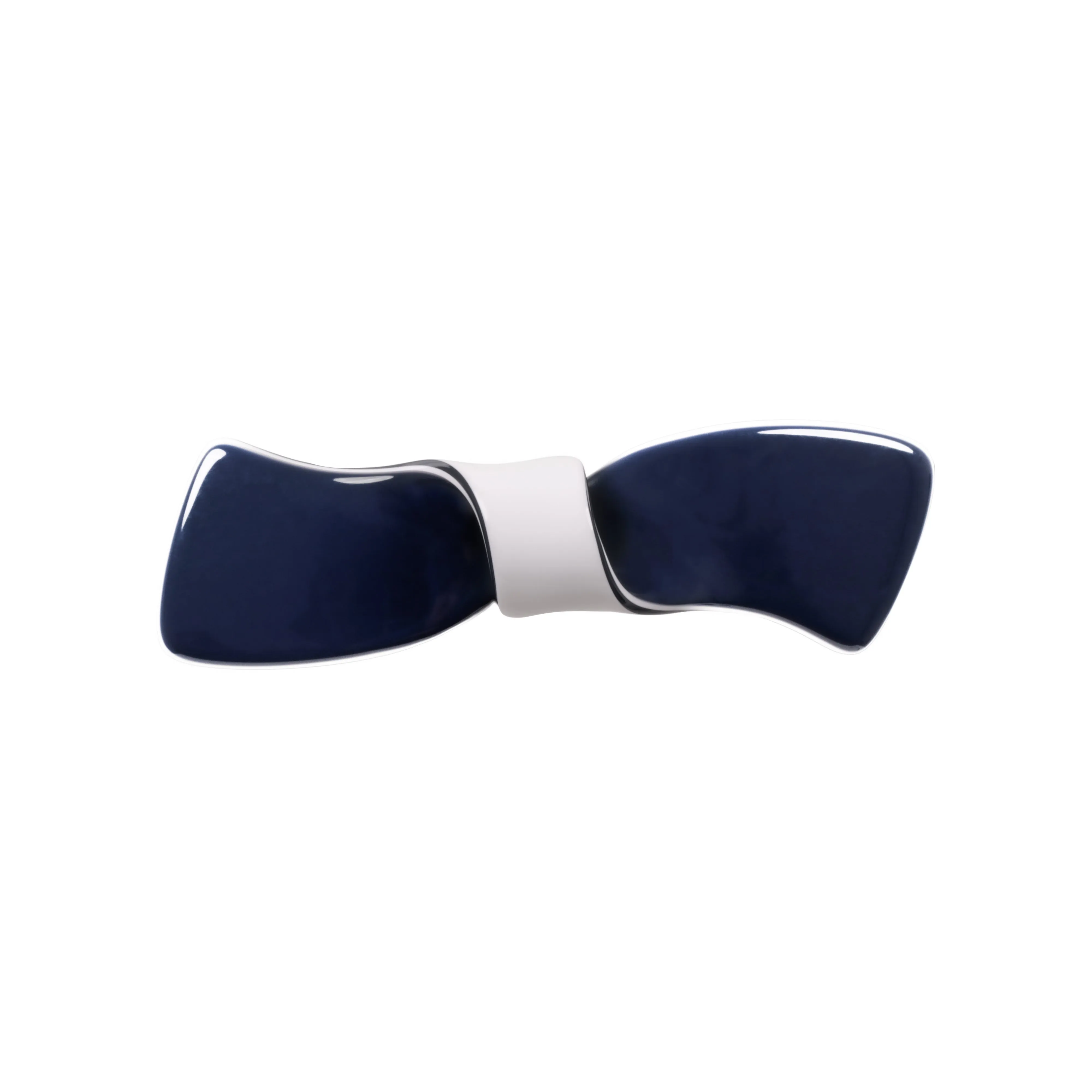 Julia Small Navy Bow Hair Clip