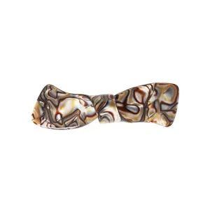 Julia Small Onyx Bow Hair Clip