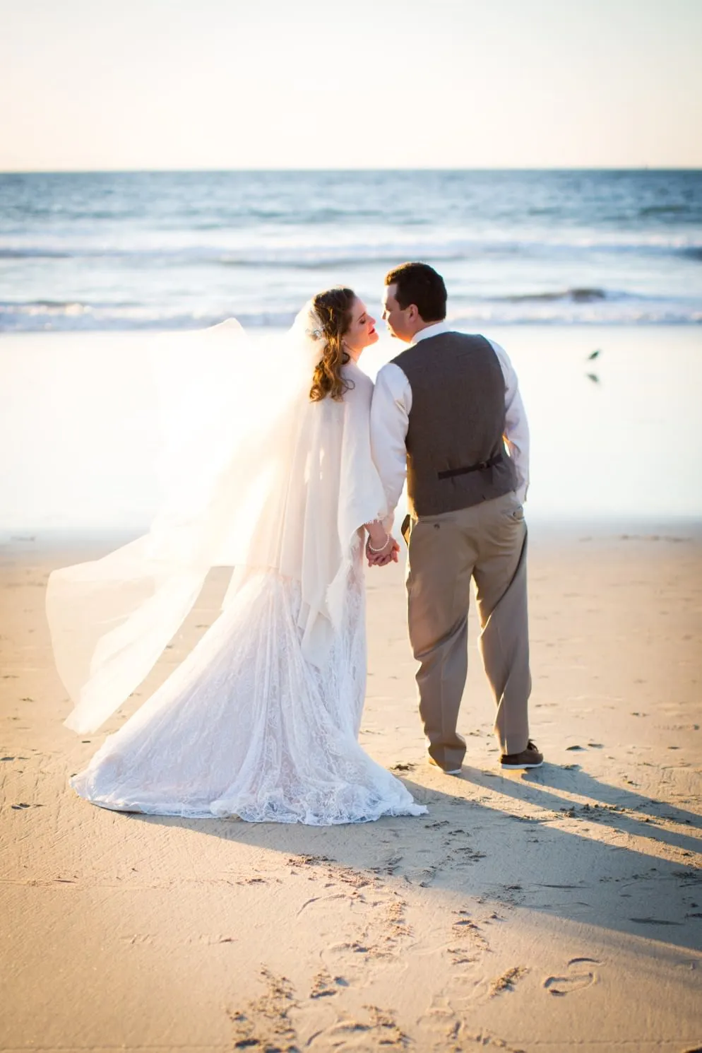Juliet Cap Beaded Wedding Veil | Cathedral Length with Blusher