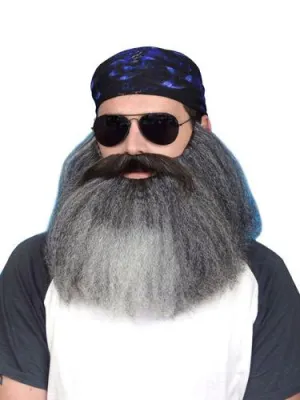 Jumbo Grey Costume Beard