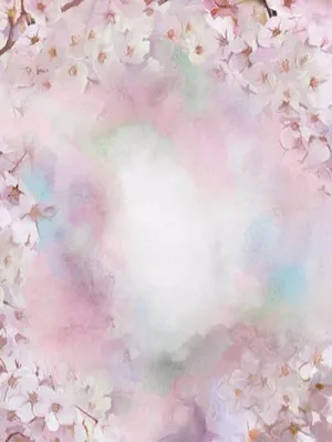 Kate Fantasy White Pink Flowers Background For Photography Backdrops