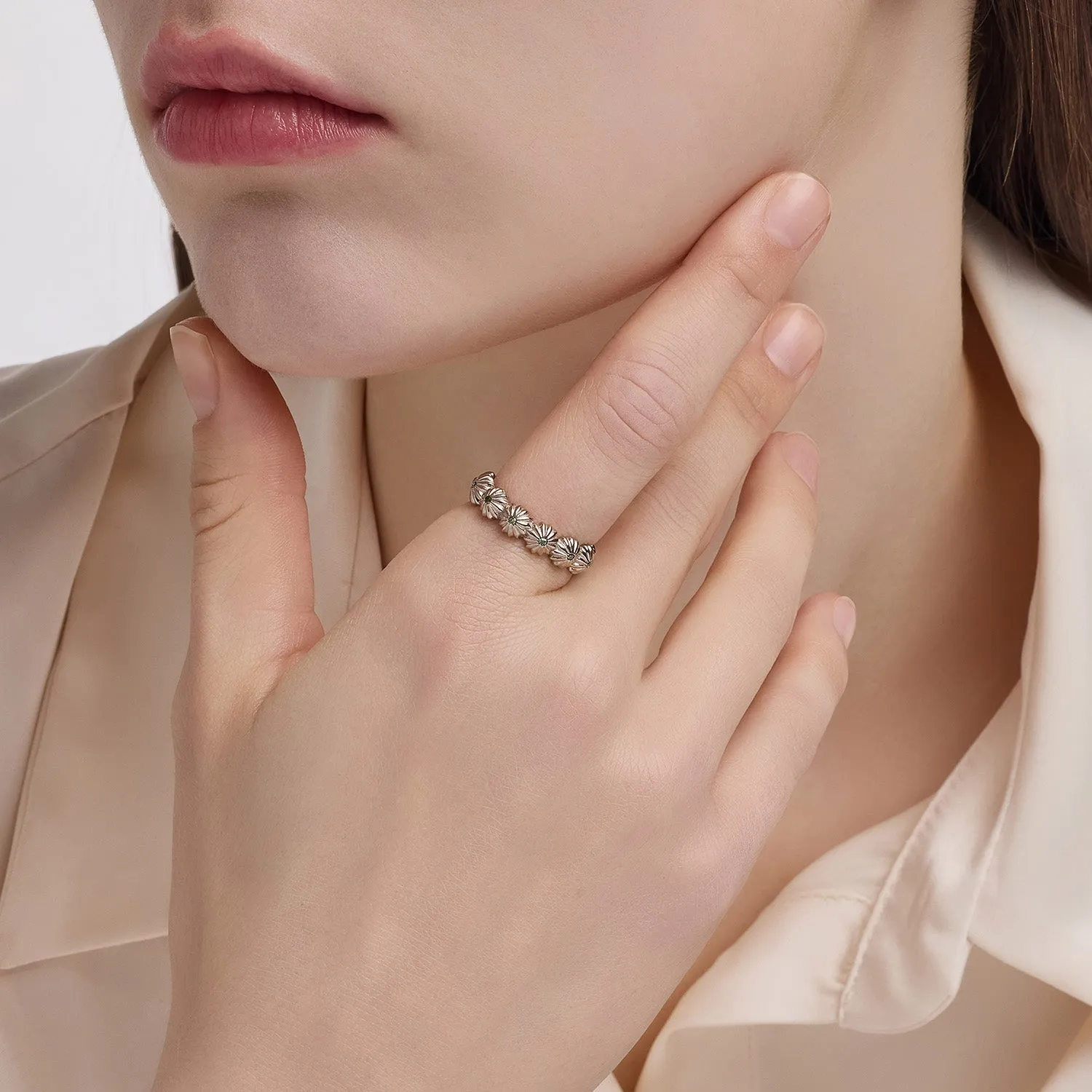La D.D Silver Ring JDDRD5S324G