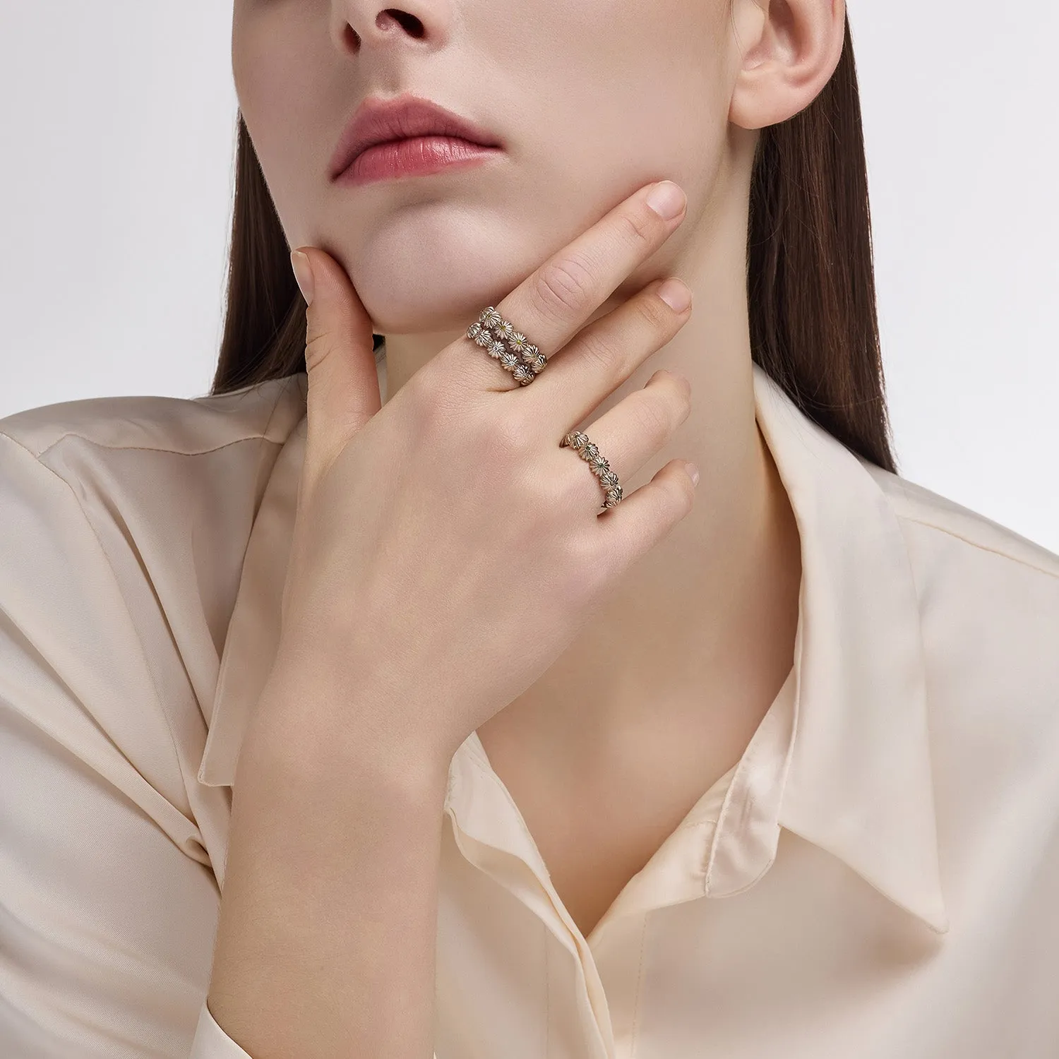 La D.D Silver Ring JDDRD5S324G