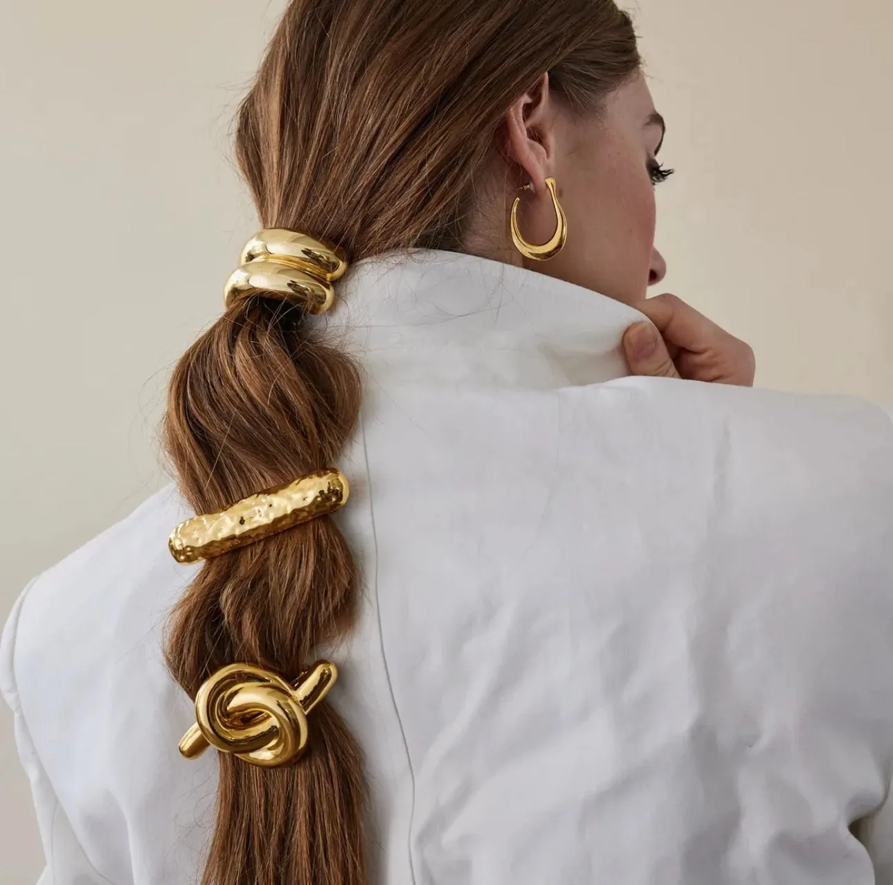 Leafy Luxe Ponytail bow
