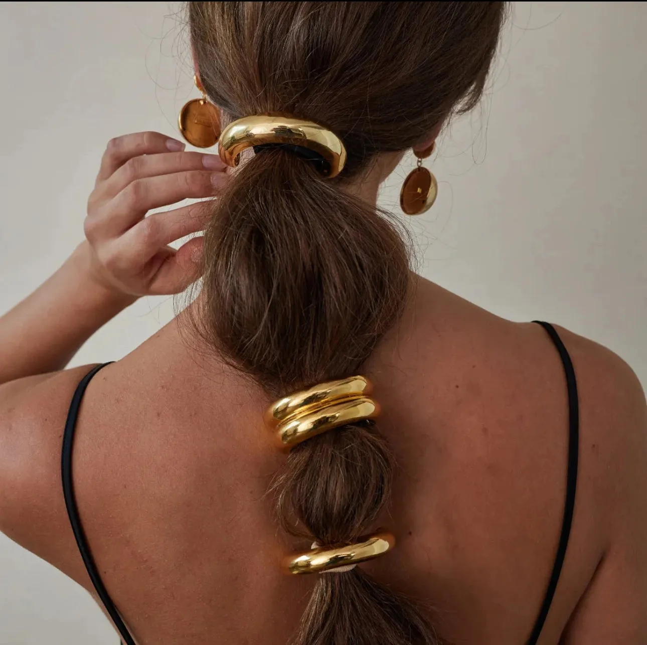 Leafy Luxe Ponytail bow