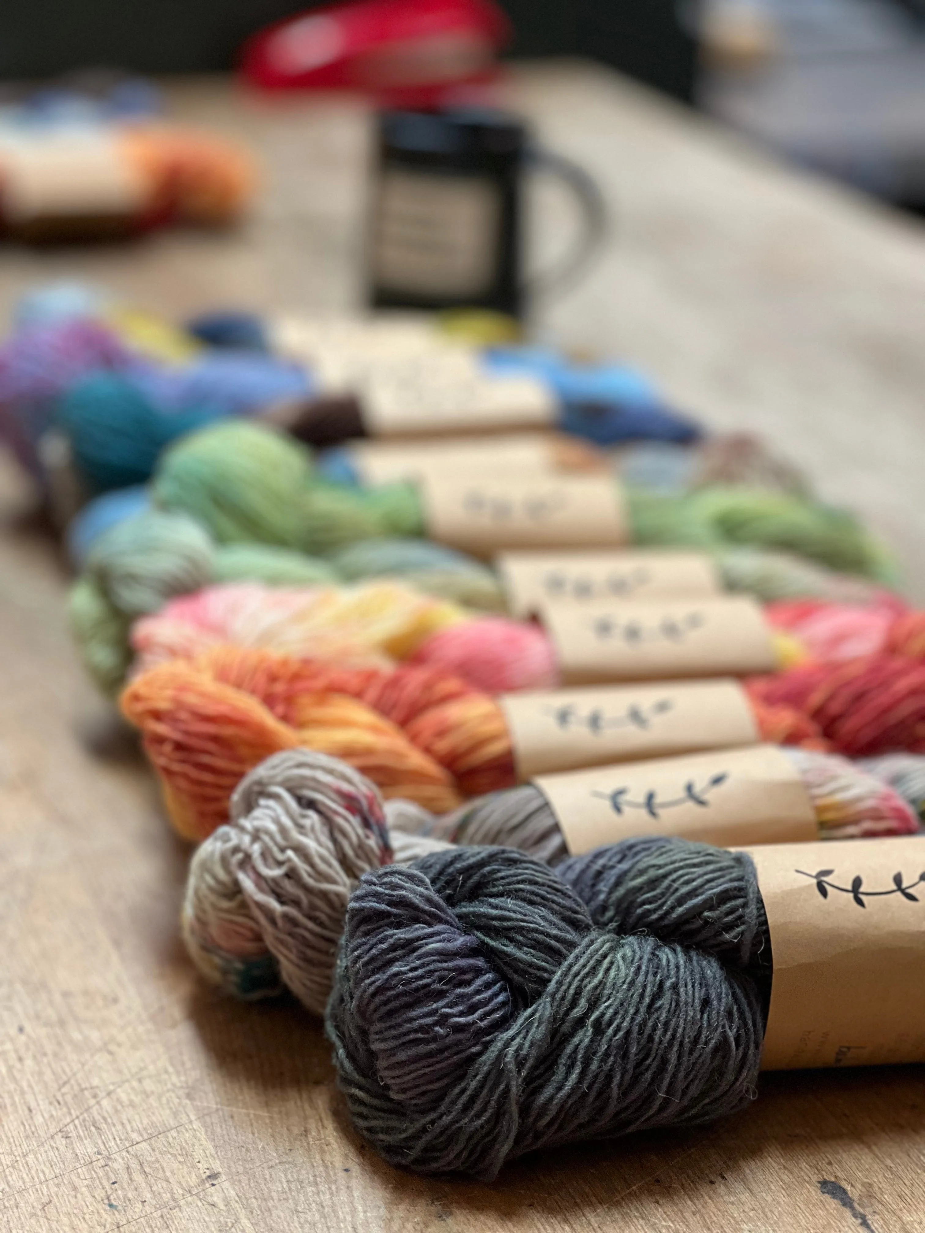 Lichen and Lace - Rustic Heather Sport Collection