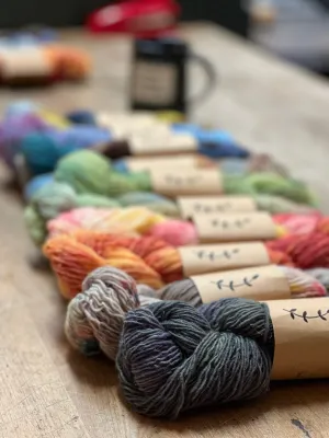 Lichen and Lace - Rustic Heather Sport Collection