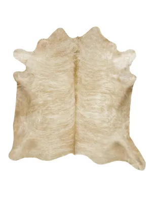 Light Brown Brindle Cowhide Rug - L