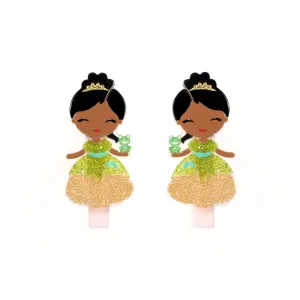 Lilies & Roses Cute Doll Clip Set - Doll with Frog