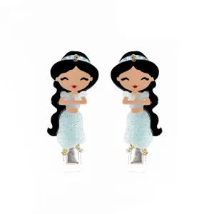 Lilies & Roses Cute Doll Clip Set - Doll with Headband