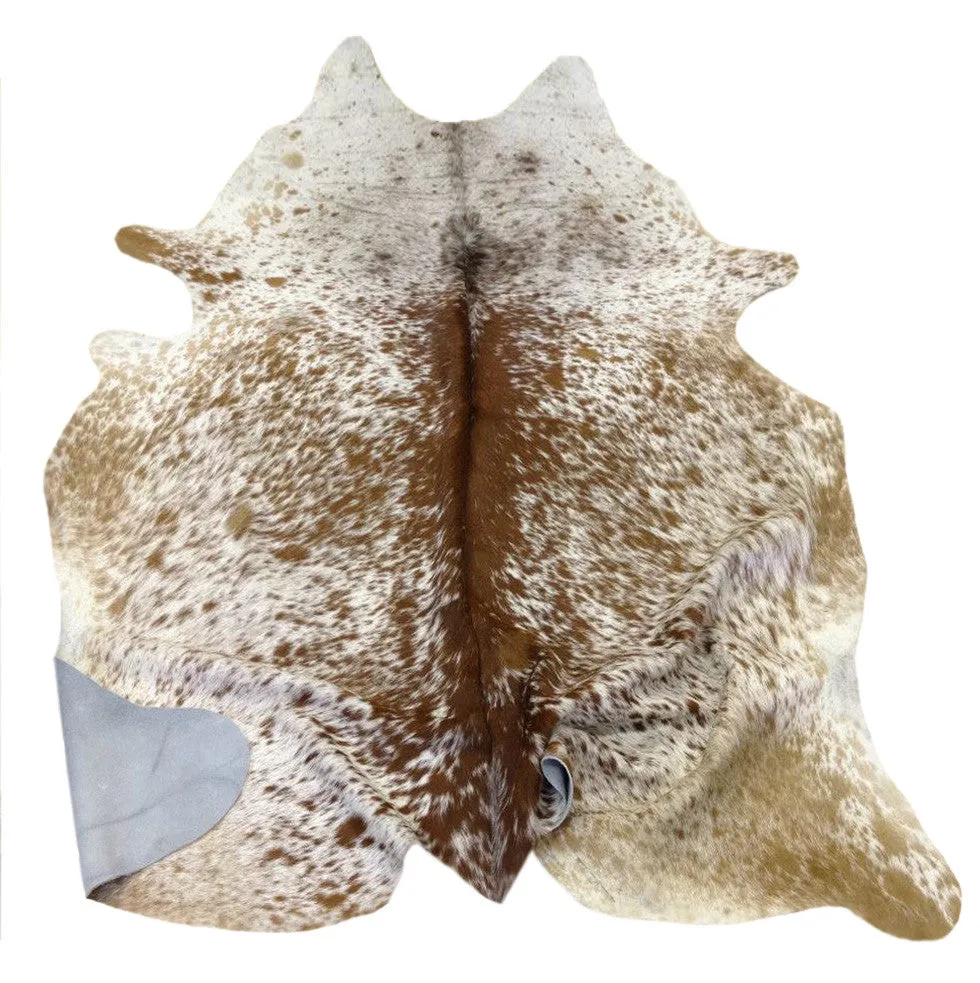 Longhorn Brown Cowhide Rug - L