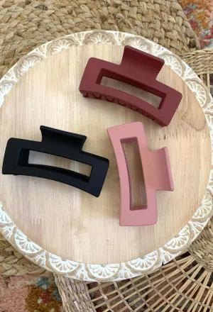 Madison Hair Claw Clip 3 Pack