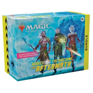 Magic: The Gathering March of the Machine: The Aftermath Bundle: Epilogue Edition | 8 Epilogue Boosters   Accessories
