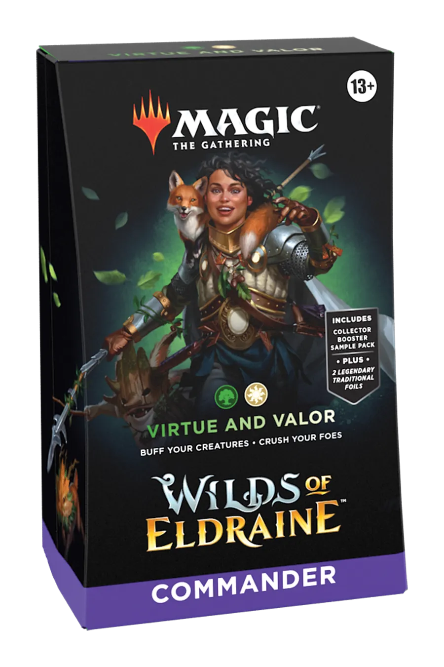 Magic: The Gathering Wilds of Eldraine Commander Deck - Virtue and Valor