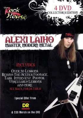 MASTER MODERN METAL GUITAR 4DVD SET