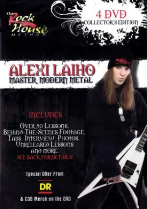 MASTER MODERN METAL GUITAR 4DVD SET