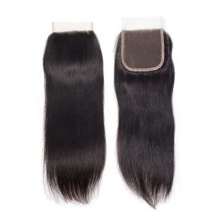 Modern Show 6x6 Straight Closure Remy Human Hair