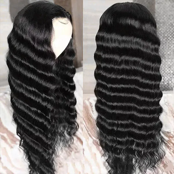 Modern Show Black Loose Wave 5x5 HD Closure Wig Human Hair