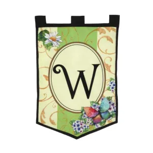 Monogram Garden Flag W