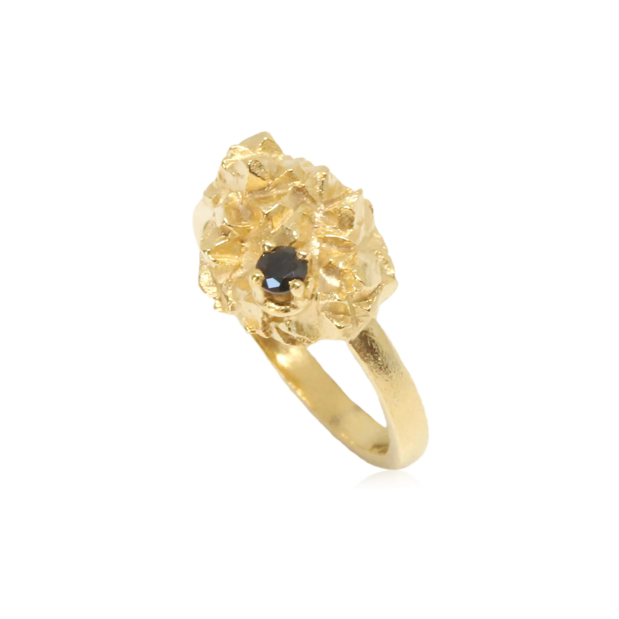 Mordor Ring Petit Gold with Spinel