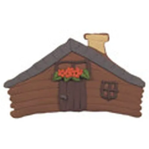 Mountain Cabin Cookie Cutter 9.5cm