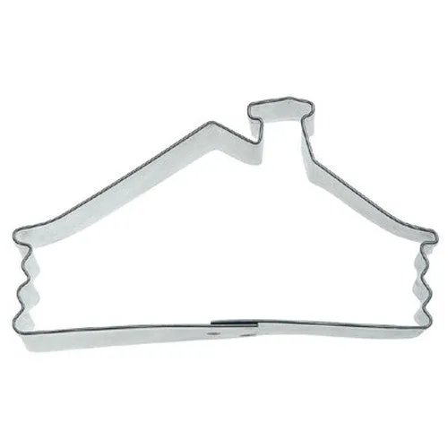 Mountain Cabin Cookie Cutter 9.5cm