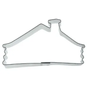 Mountain Cabin Cookie Cutter 9.5cm