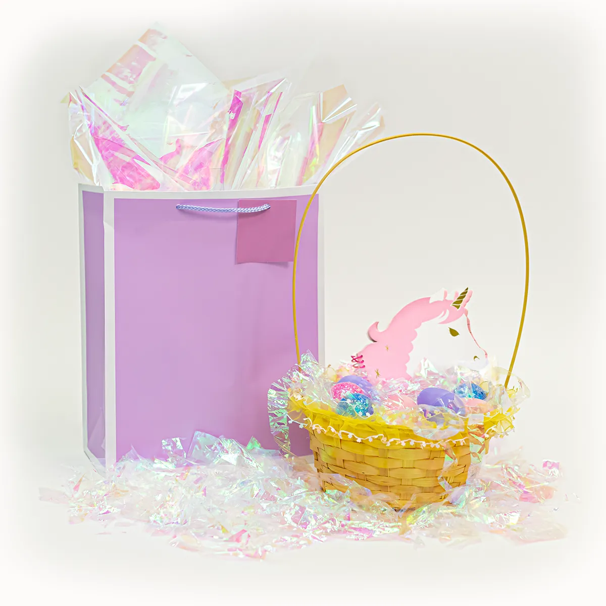 My Glitzzie Clear Iridescent Tissue Paper