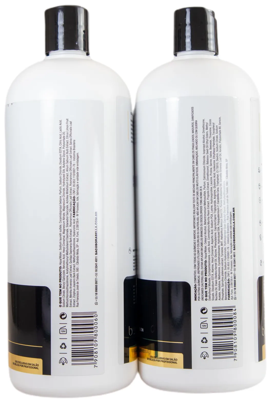 Nao Chore Mais No More Crying Progressive Hair Treatment 2x1000ml - Borabella