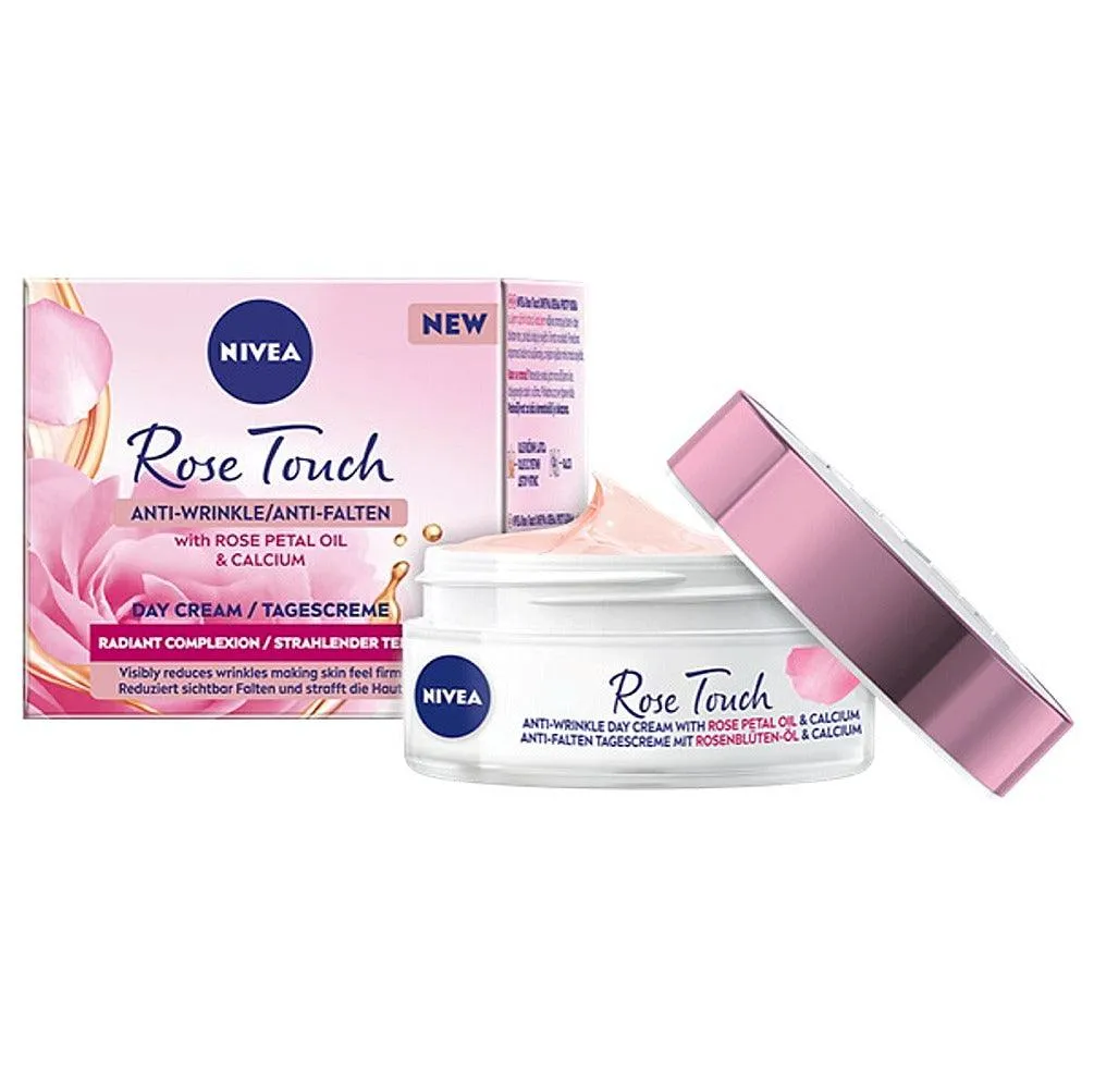 Nivea Rose Touch Anti- Wrinkle Day Cream -50 ml