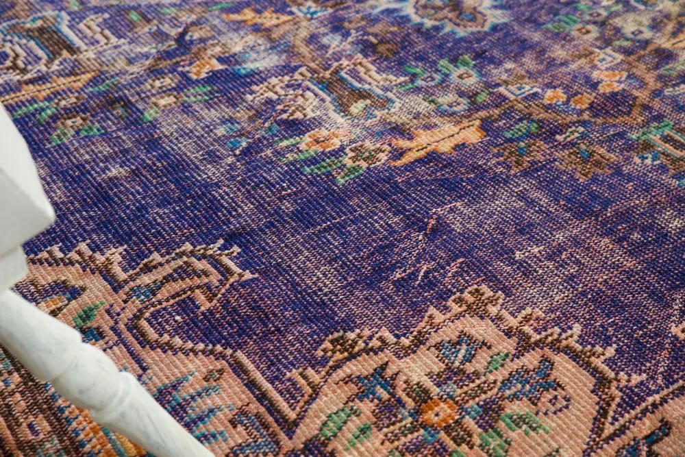 Old Demirci Oushak Rug 6.9ftx9.9ft