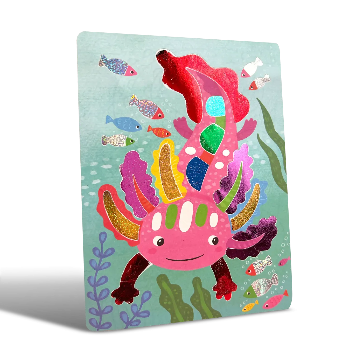 Ooly Foil-tastic Foil Art & Coloring Set - Awesome Animals