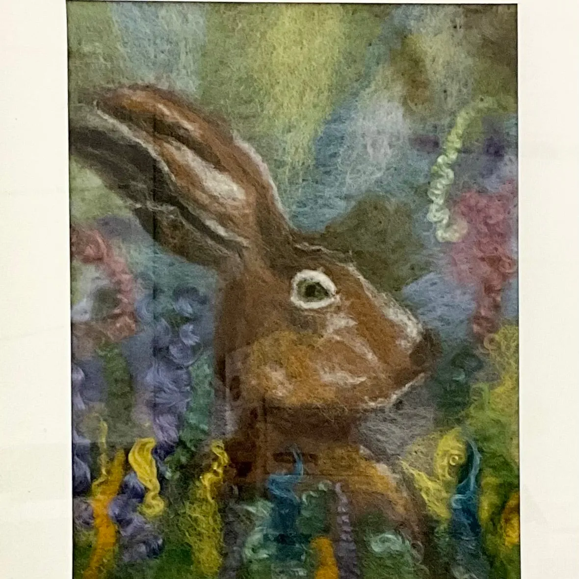 Peter -  Hand Felted Framed Art
