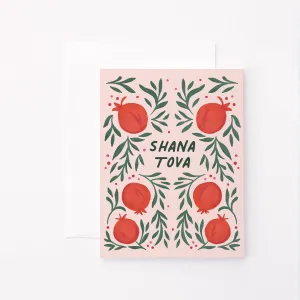 Pomegranate Shana Tova Greeting Card