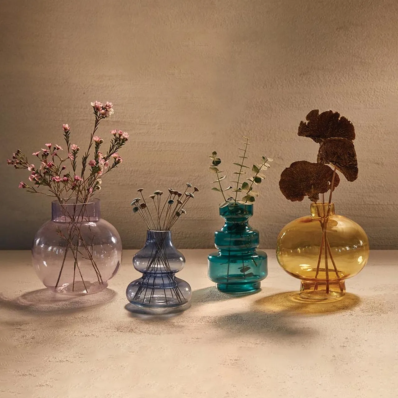Purple Rose Vase