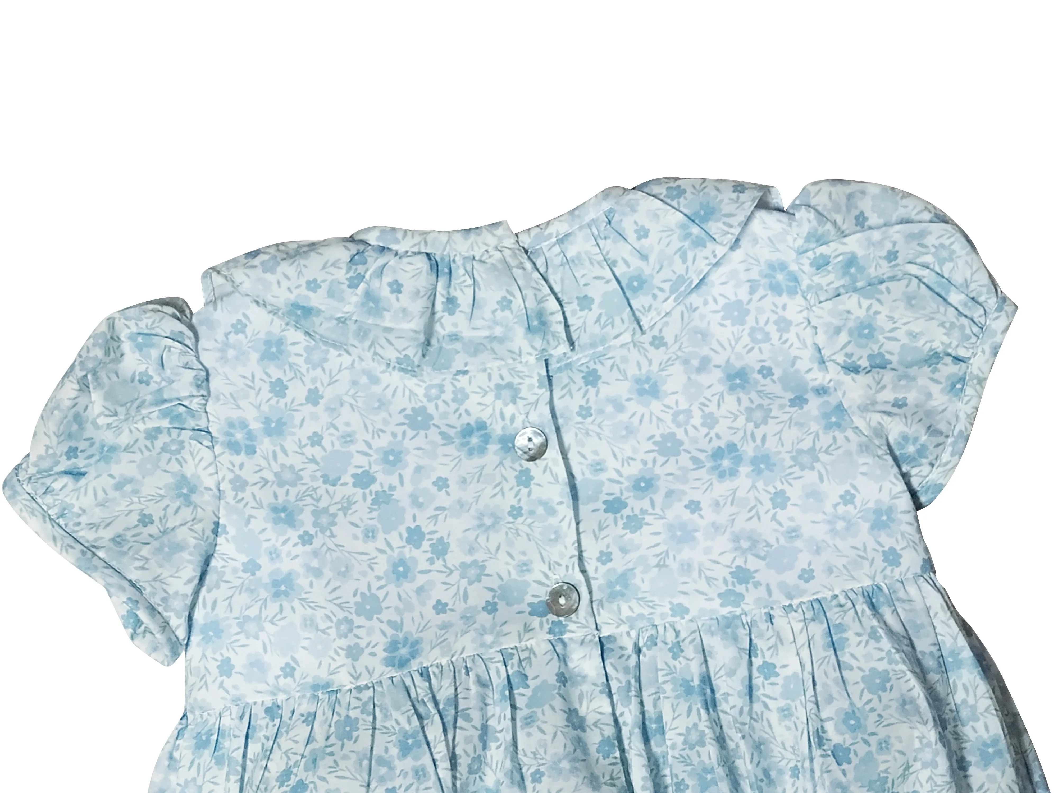 "Carly & Ronnie" Smocked Baby Girl Bubble