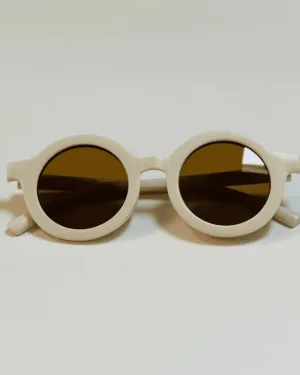 Recycled Plastic Sunglasses - Buttercream