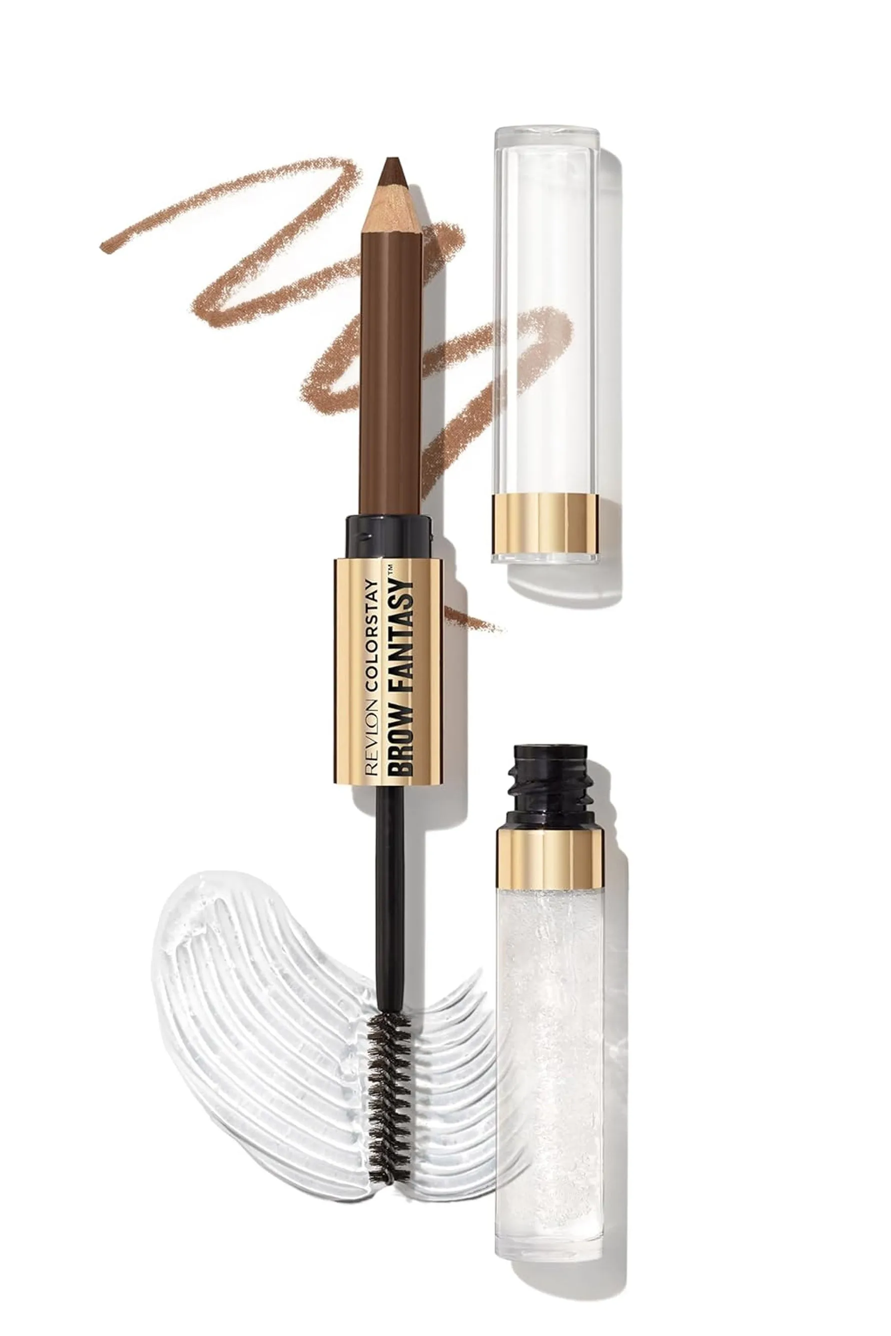 REVLON ColorStay Brow Fantasy Pencil & Gel  Soft Brown