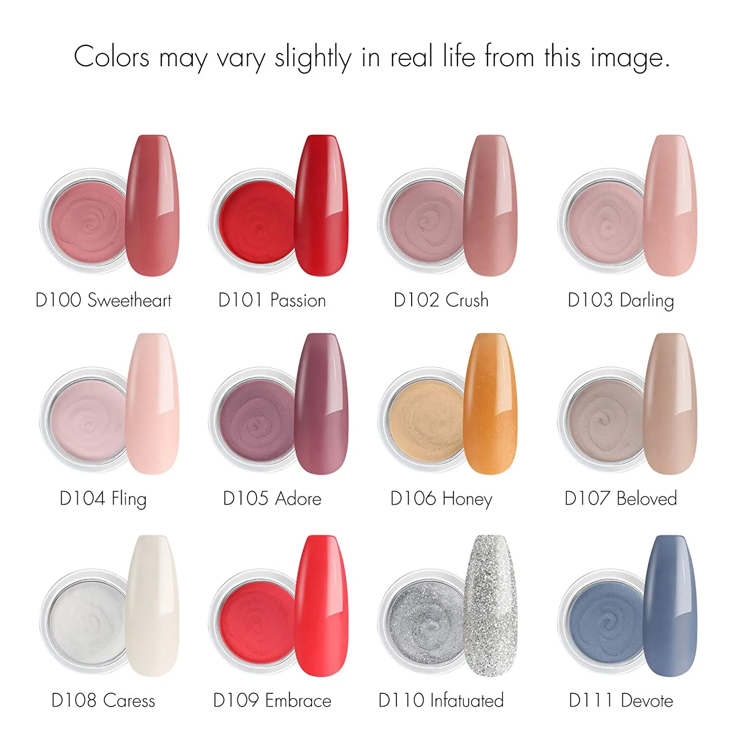 Romance Dipping Powder Kit - 12 Colors