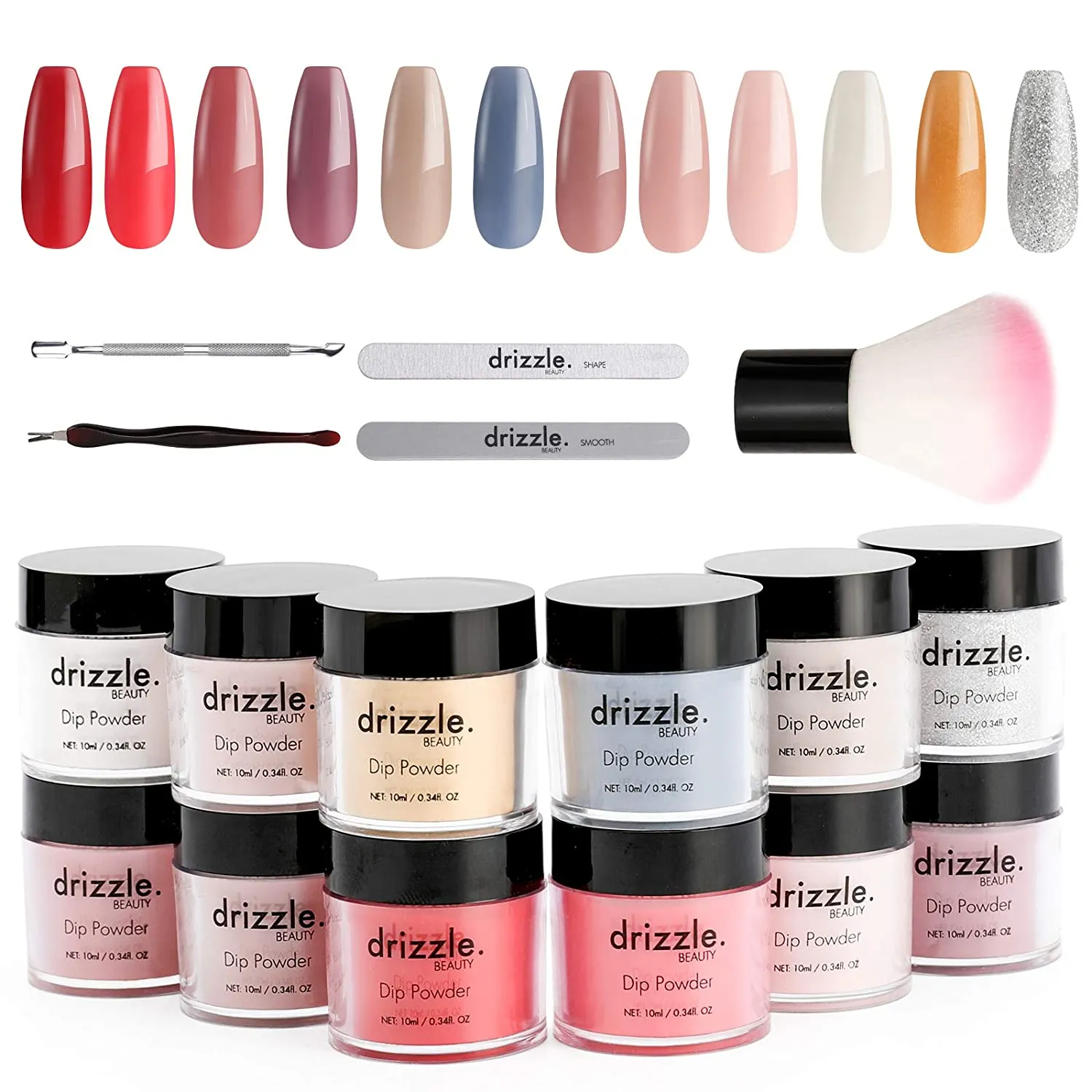 Romance Dipping Powder Kit - 12 Colors