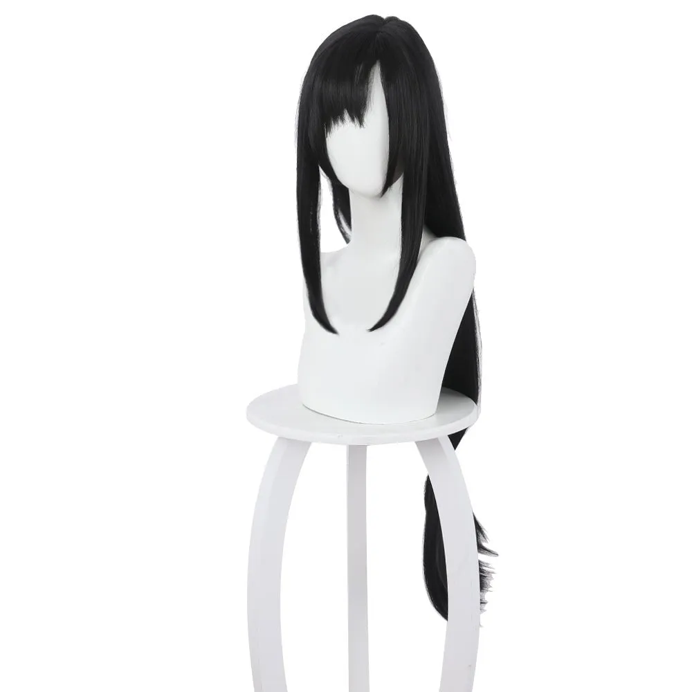 Rulercosplay Anime Final Fantasy VII Tifa Lockhart Black Long Cosplay Wig