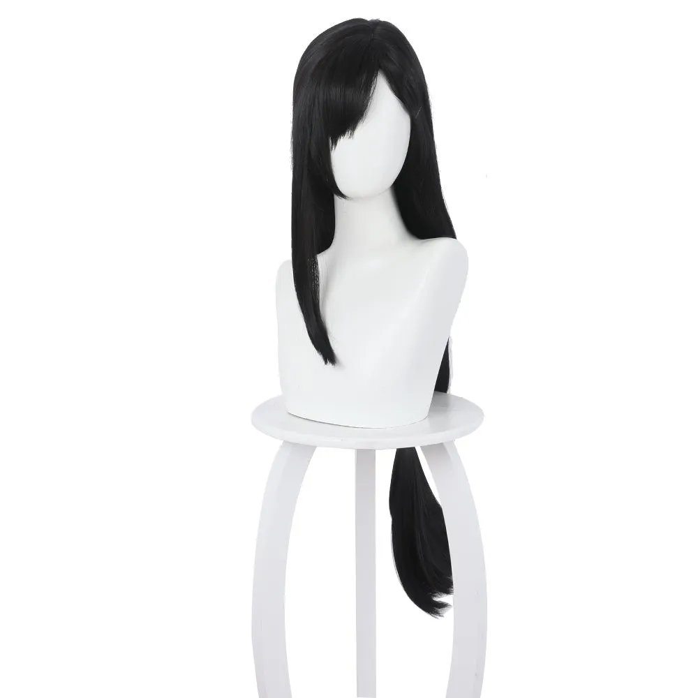 Rulercosplay Anime Final Fantasy VII Tifa Lockhart Black Long Cosplay Wig