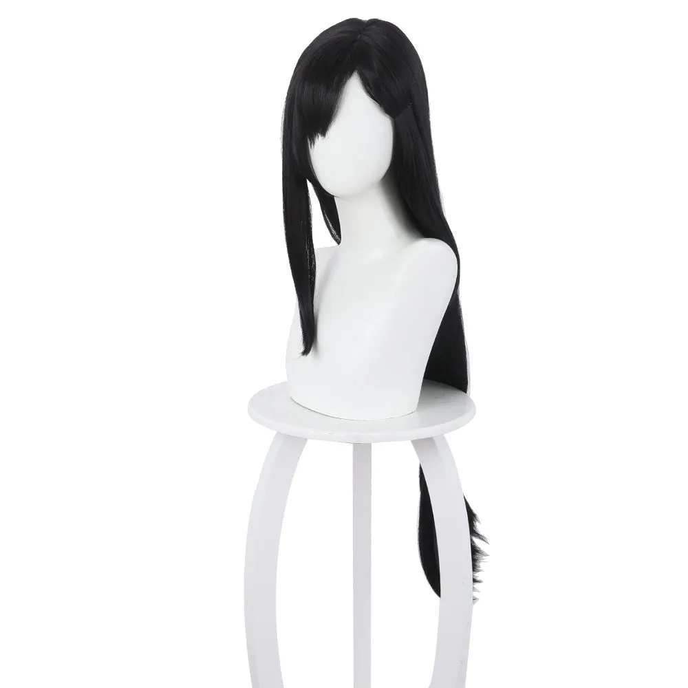 Rulercosplay Anime Final Fantasy VII Tifa Lockhart Black Long Cosplay Wig