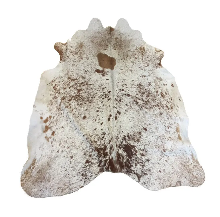 Salt & Pepper Cowhide Rug (Brown) - XL