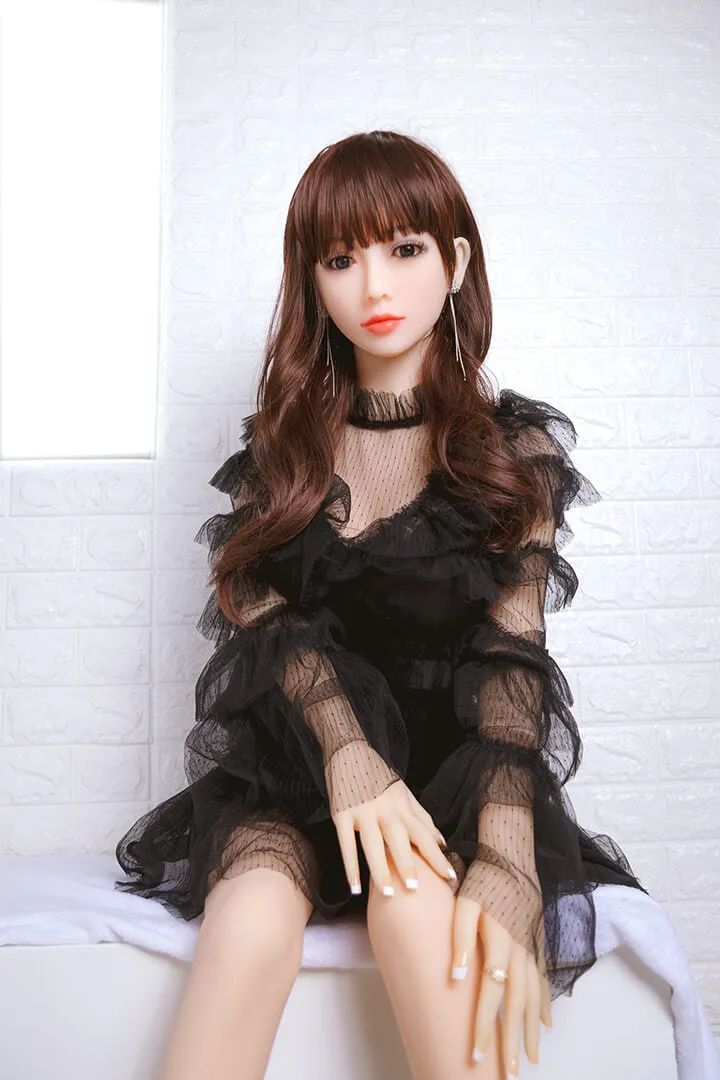 Sexiest Teen Black Hair Sex Doll Honia 148cm / 4.8ft